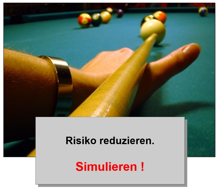 Risiko reduzieren - simulieren!